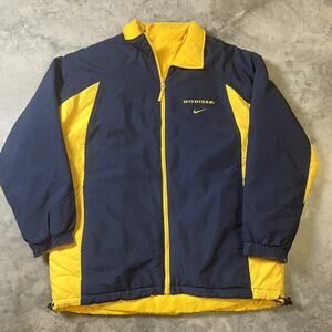 Vintage University of Michigan Nike Reversible Men's XL Jacket
